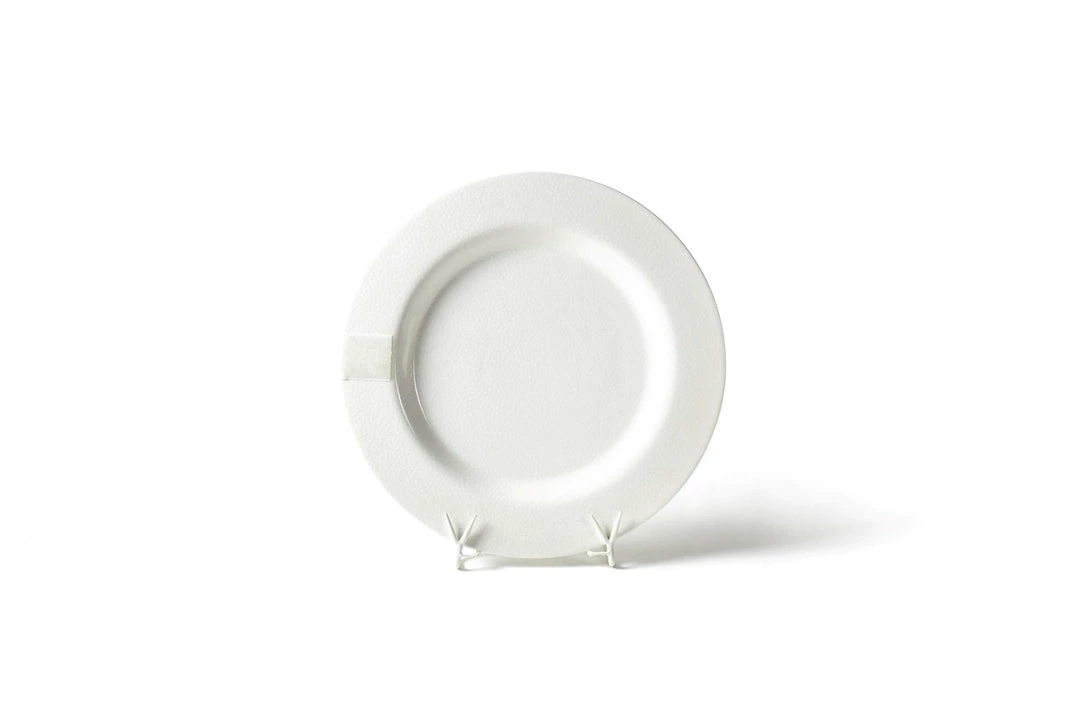 Coton Colors White Small Dot Big Entertaining Round Platter Happy Everything By Coton Colors