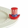 Nora Fleming Mini Uncle Sam Hat A53 Nora Fleming Tabletop