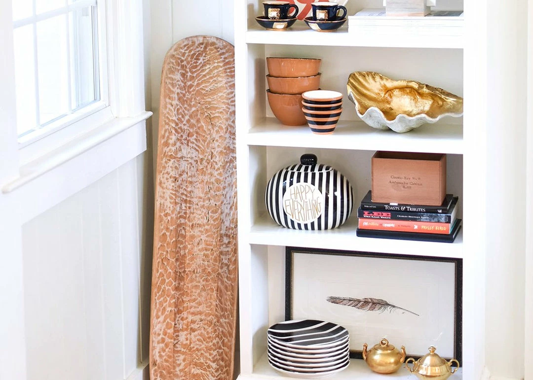 Coton Colors Black Stripe Mini Cookie Jar Happy Everything By Coton Colors