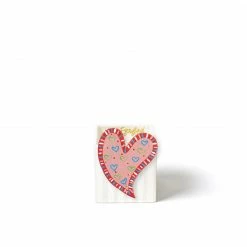 Coton Colors Happy Everything By Coton Colors White Stripe Nesting Cube Mini Small