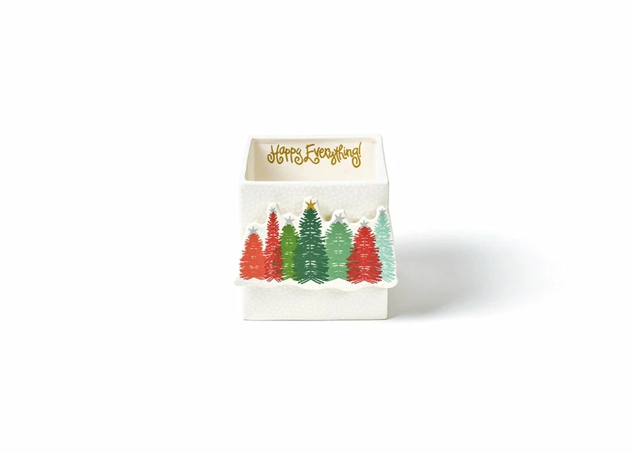 Coton Colors Happy Everything By Coton Colors White Small Dot Mini Nesting Cube Medium