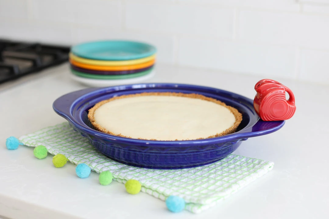 Fiesta Twilight Pie Plate With Nora Fleming Pitcher Mini FIESTA02